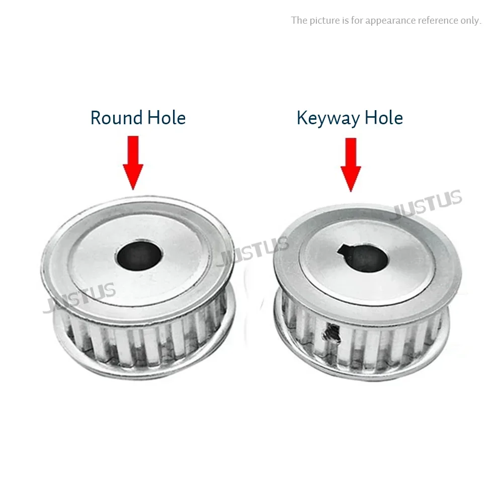 34 Teeth HTD 8M Timing Pulley Bore 8-30mm for 15/20/25/30/40mm Width Synchronous Belt Used In Linear Pulley 8M  AF Type