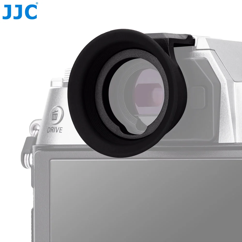 JJC X-T50 muszla oczna okular rozszerzona długa miękka gumowa muszla oczna wizjer pokrywa dla Fuji Fujifilm X-T50 XT50 aparat bezlusterkowy — zdjęcie produktu 3