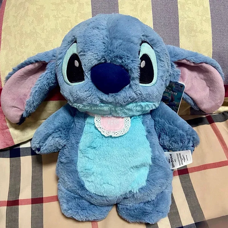 Disney-Stitch Plush Hot Water Bottle, Women's Home Water Filling, Extra Large, Hand Warmer, Holiday Gift for Girlfriend, Anime, Inverno