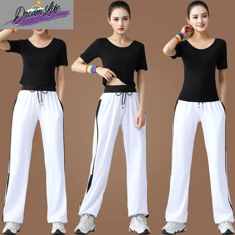 

Новинка 2024 года, костюм для танцев Square Dance, женская облегающая одежда для фитнеса, весенне-летняя спортивная одежда, одежда для танцев, бренд Onjw