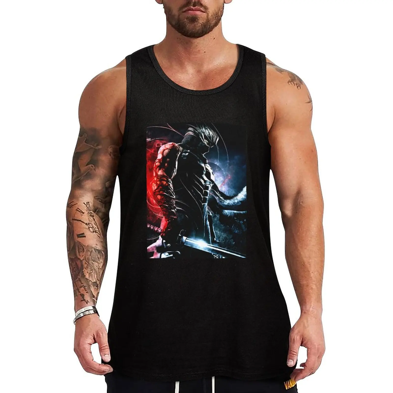 Ninja Gaiden Ryu Hayabusa Tank Top Sleeveless top Men's sleeveless tops summer clothes man 2025