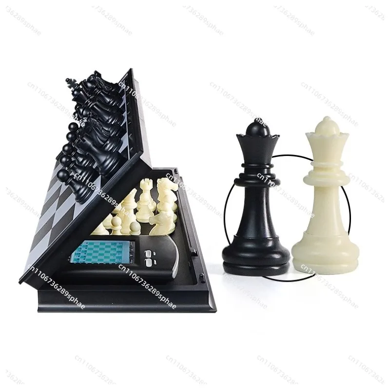 Pocket intelligent electronic chess board children learn chess parent-child puzzle artifact