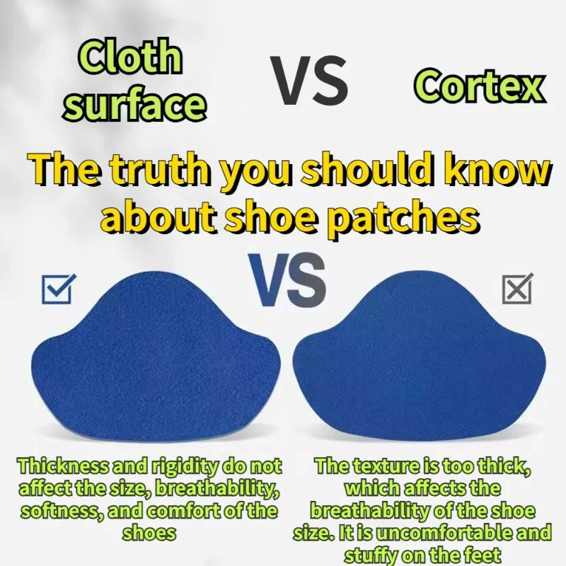 4pcs กีฬารองเท้าซ่อมสติกเกอร์ Suede Heel Protector Anti-Wear ซ่อมหลุม Self-กาวแพทช์ Insoles Pad Foot Care ใส่