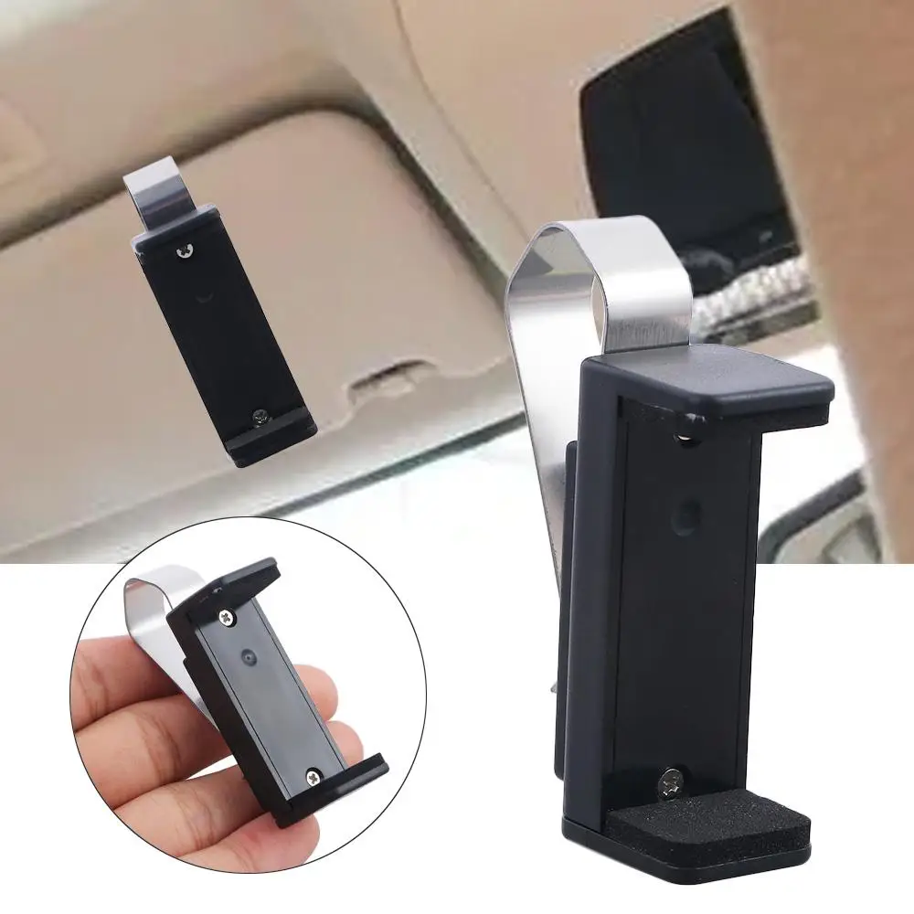 Car Sun Visor Clip Holder Mount Stand Gate Garage Door Remote Control Clip Stand Support 47-70mm