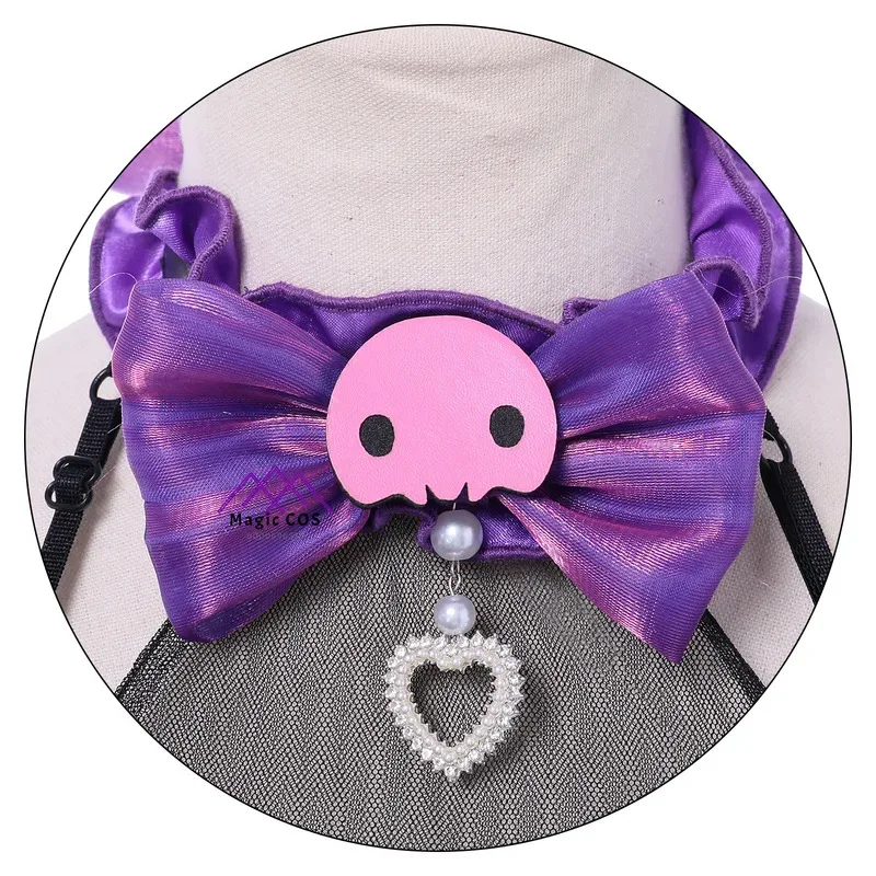 Игра Naraka: Bladepoint YuLingLong Косплей Аниме Костюм Ролевые игры Сексуальное фиолетовое платье Лолиты Парик для женщин Хэллоуин Вечеринка