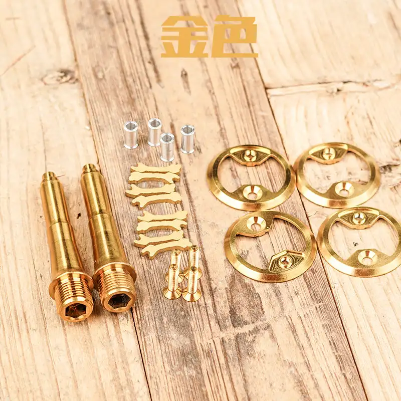 Chaser Titanium Axle Lollipop Pedals TC11 Ultraleichte, verlängerte Titanachse für Wahoo Speedplay – Detail 10