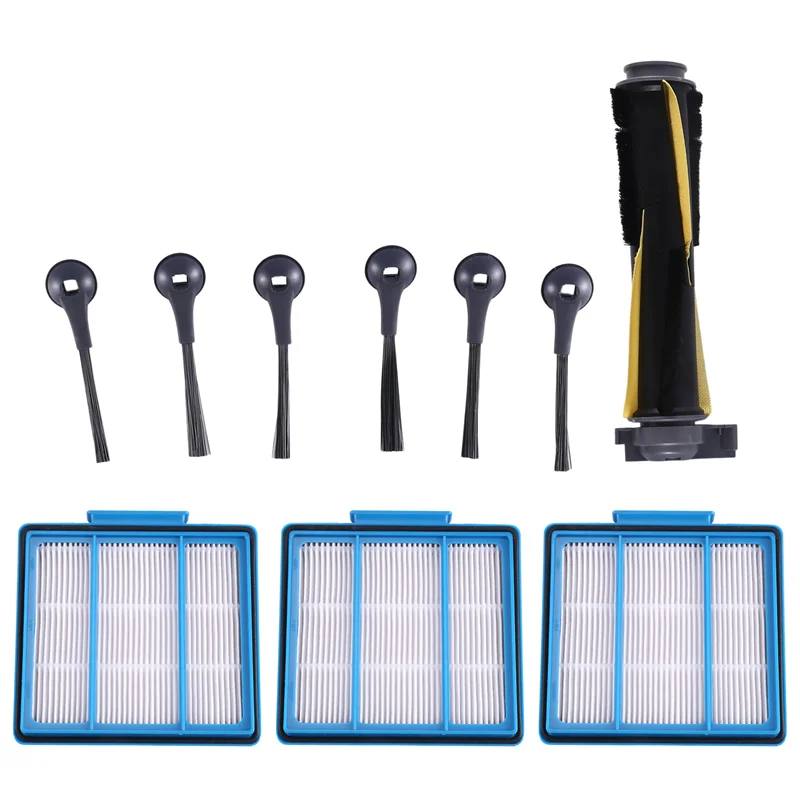 قطعة بديلة A24R لروبوت مكنسة كهربائية ذاتي فارغ من Shark IQ، فرش جانبية، فرشاة مرشح رئيسية للمكنسة الكهربائية الروبوتية RV1000SEU #6