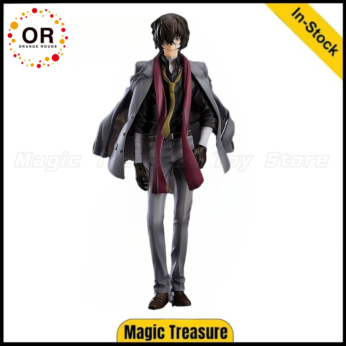 

【In Stock】Original Orange Rouge GSC Stray Dogs Dazai Osamu 1/8 Scale Figures Toys Ornaments Gifts
