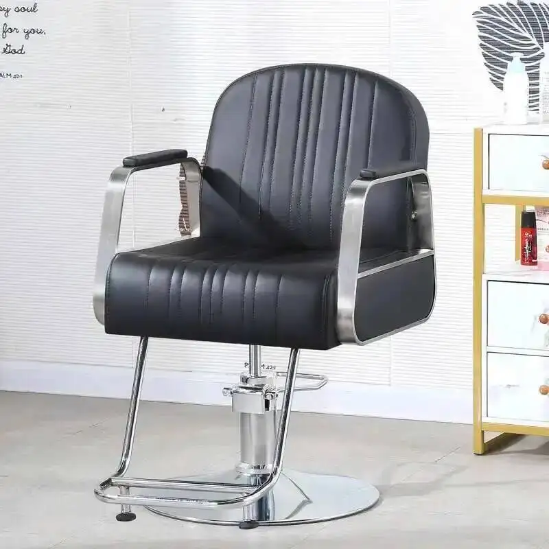 

Barber Spinning Makeup Beauty Wheel Chairs Lash Recliner Barber Chairs Hydraulic Stylist Friseurstuhl Salon Furniture YX50BC