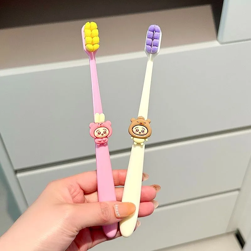 Anime Cartoon Kawaii New Toothbrush Soft Fur Gum Protection Couple Adult Version Student Children Universal Clean Teeth Chiikawa