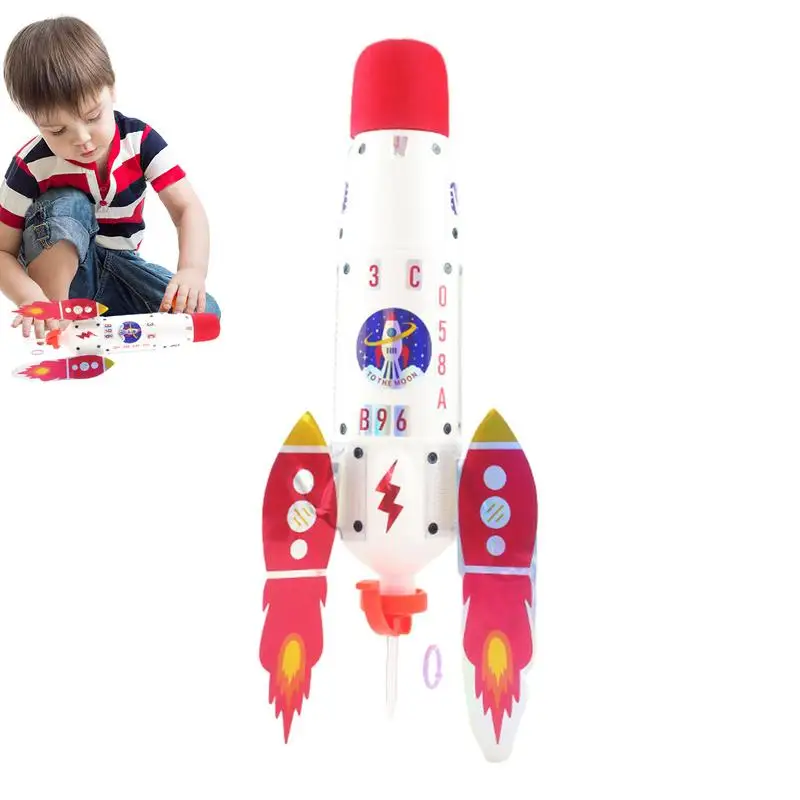 

Scientific And Educational Toys Kids Arts And Crafts Rocket Experiment Set DIY Supplies Kids Scientific Toys Handmade STEM