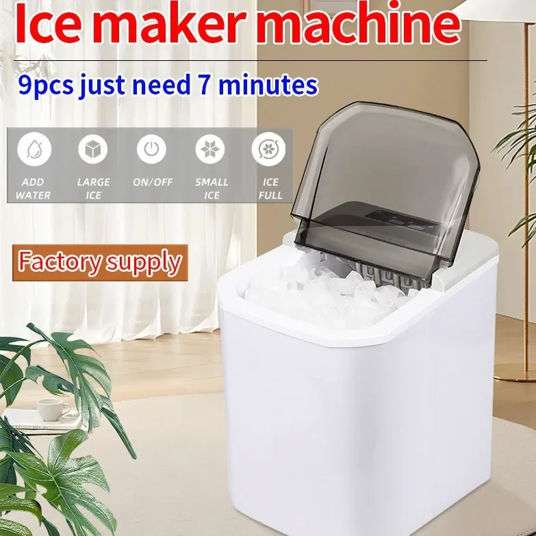 YYHC-direct sale Home Portable Automatic Ice Maker Machine Mini Ice Maker