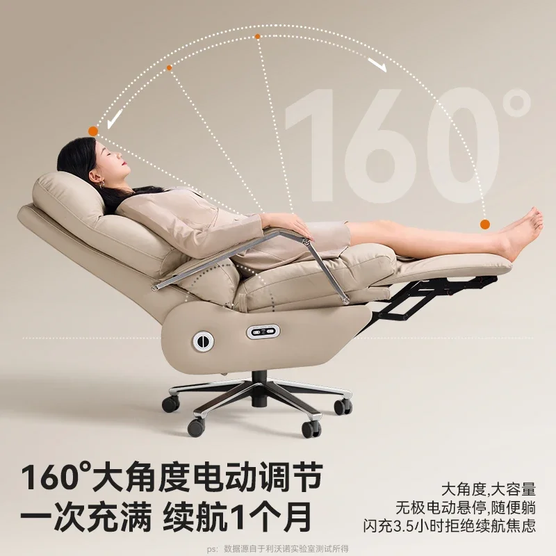 Senior Luxurious Office Chairs Mobile Comfortable Adjust Ergonomic Office Chairs Recliner Commerce Furniture Chaise Bureau LLOC