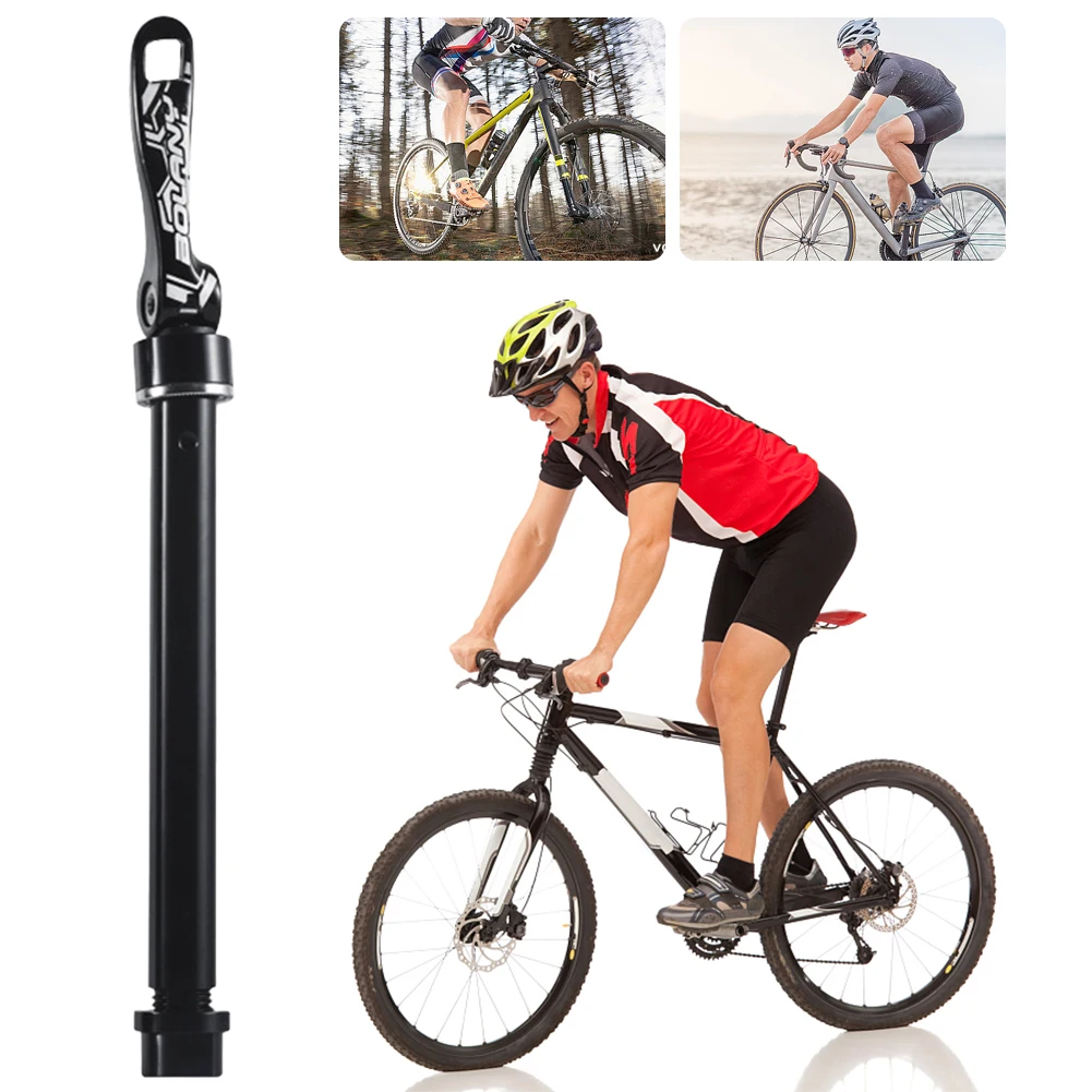 15 X 100 Mm/15 X 110 Mm Bike Shaft Thru Axle Rod Aluminum Alloy MTB Road Bicycle Front Rear Wheel Hub Fork Skewers Lightweight