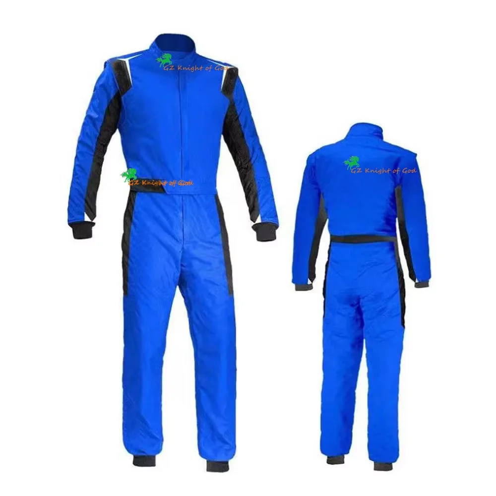 Traje de carreras de coches de ecuación F1, ropa de práctica de Karting, mono de competición de Rally, ropa impermeable ignífuga para Club de equipo ATV UTV