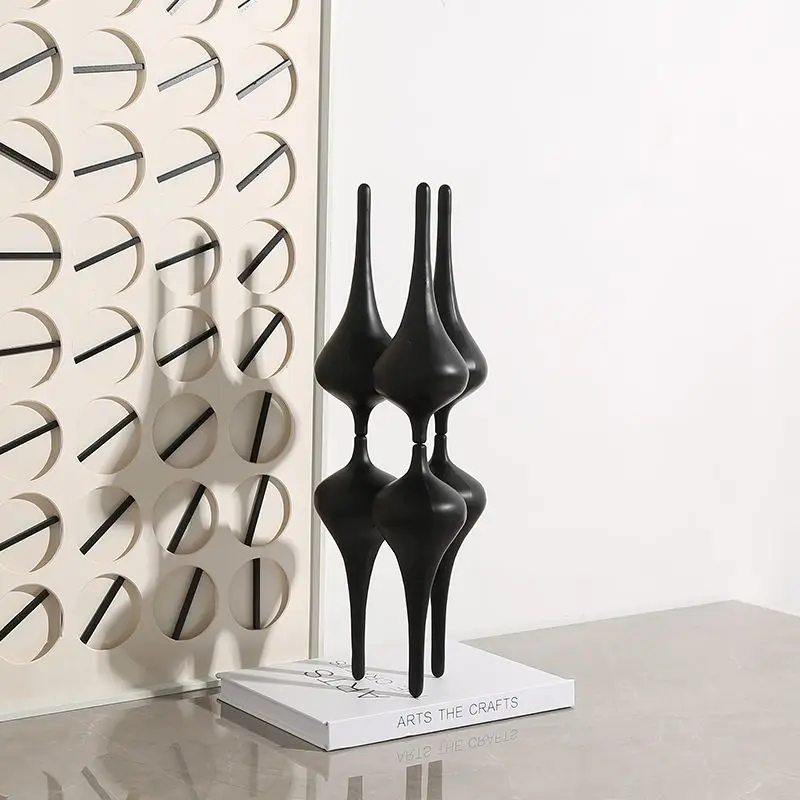 Minimalist Abstract Art Standing Reflection Ornament Exhibition Hall Hotel Home Design Desktop Decoration Crafts