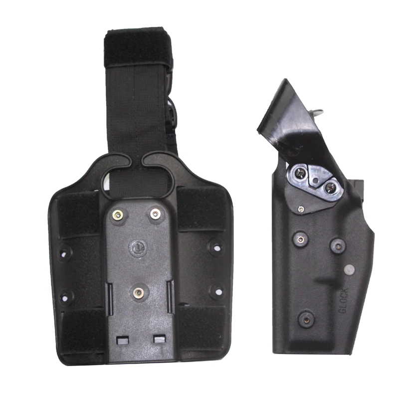 Hunting Right Hand Drop Leg Holster Tactical Thigh Waist Belt Holster for G 17 gen1-4