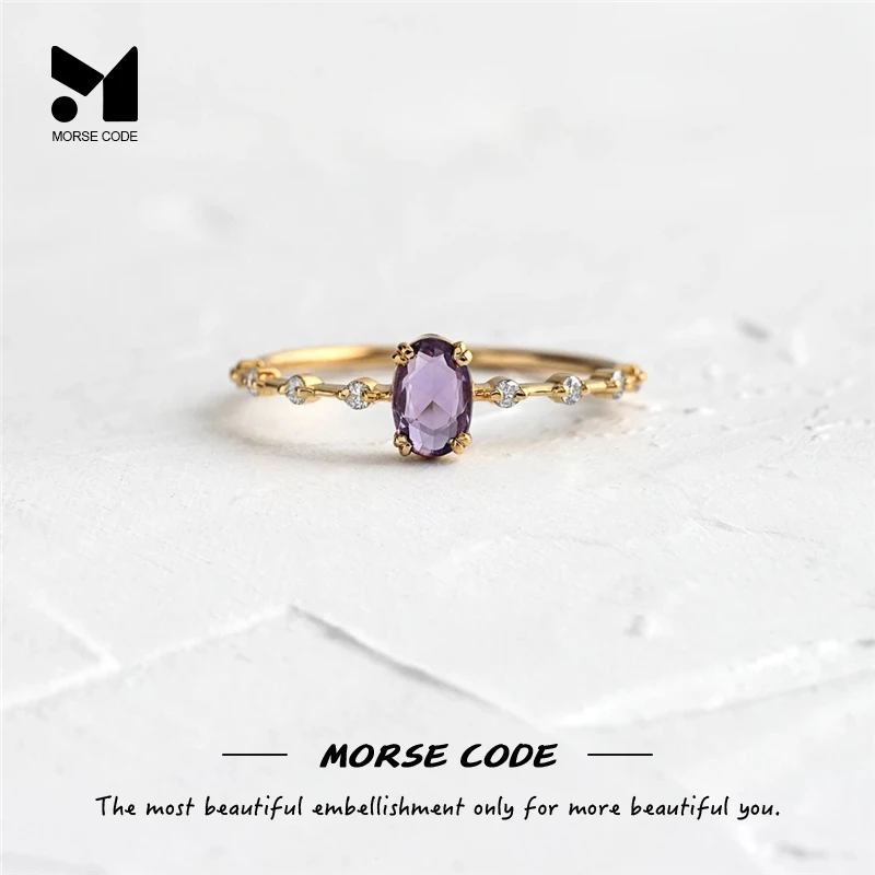 MC 925 Sterling Silver Rings For Women Girls Authentic S925 Bohemia Colorful Zircon Finger Ring Thin leaf Anillos Fine Jewelry