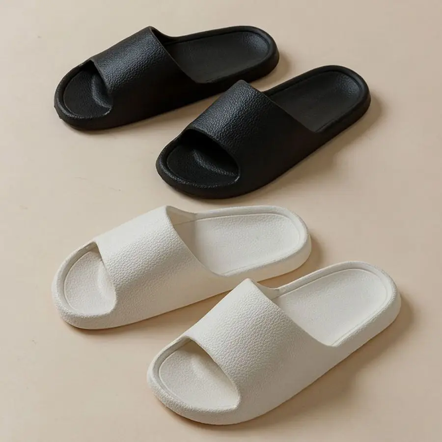 Summer Slippers Women Men Shoes Flat Sandals Eva Home Bathroom Slippers Massage Flip Flops Couples Indoor Slides Shower Shoes