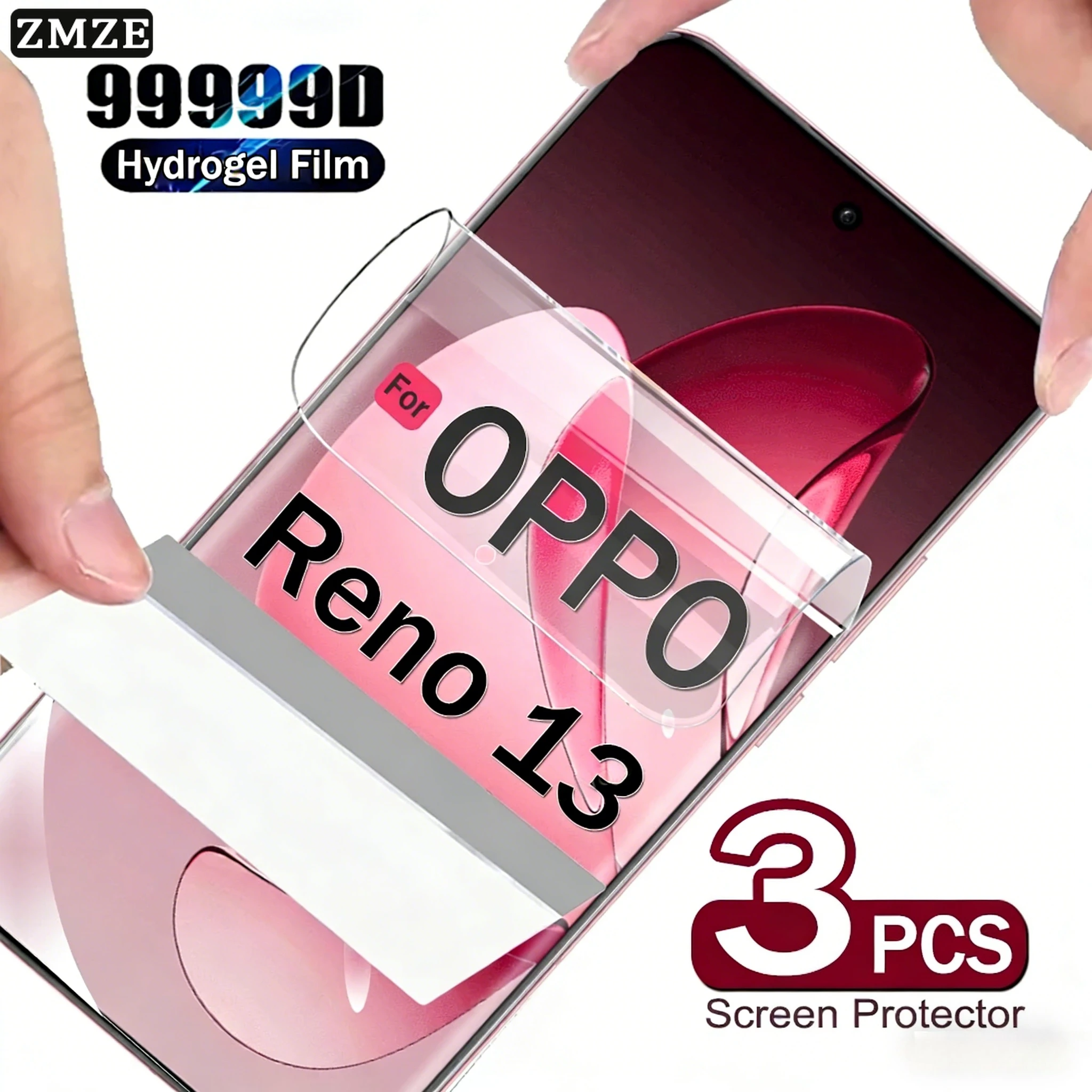 3PCS For OPPO Reno 15 14 13 12 11 Pro Hydrogel Film For OPPO Reno 13F 12F 11F 9 10 11 Pro Plus 12 5G Screen Protectors