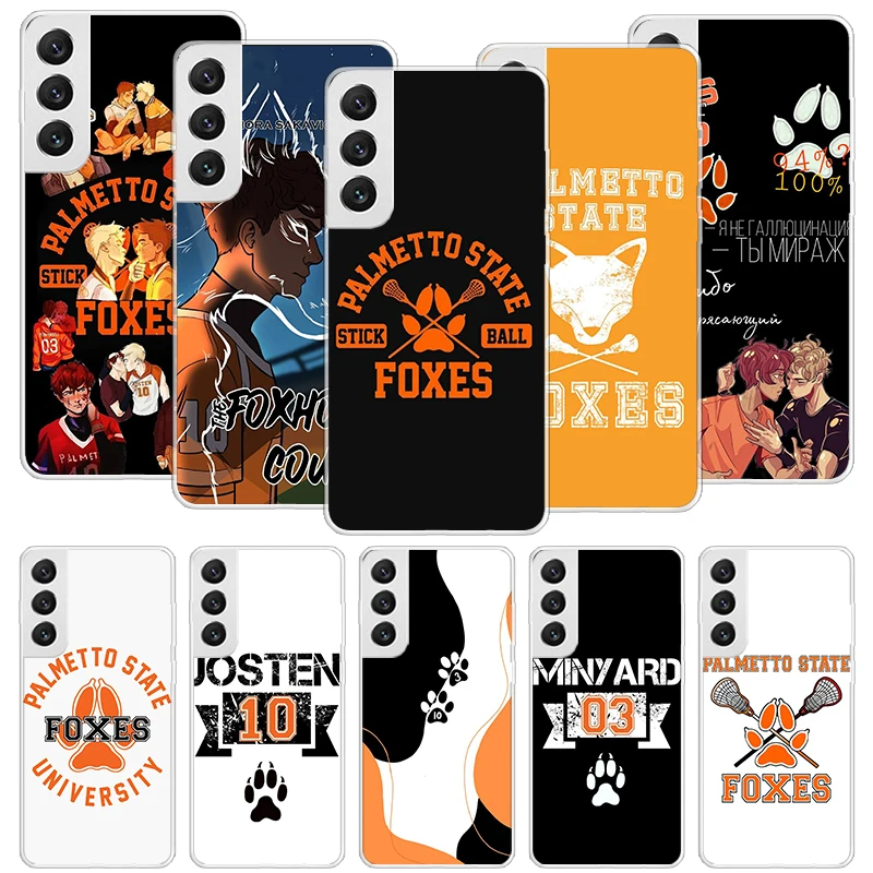 Andreil All For The Game Palmetto State Foxes Phone Case For Samsung Galaxy S24 S23 S22 S21 S20 Ultra S20 FE S10 Plus S9 S8 + Fu