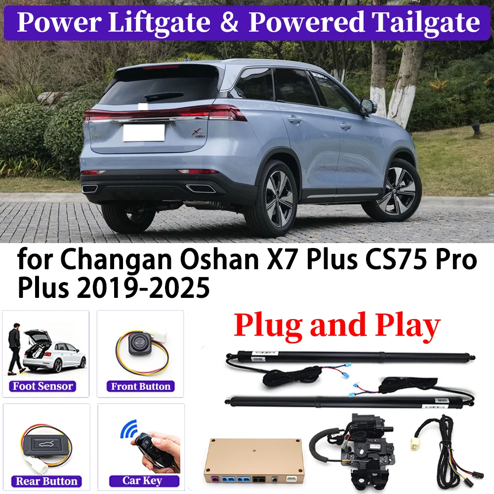 

for Changan Oshan X7 Plus CS75 Pro Plus 2019-2025 Upgrade Car Automatic Power Liftgate Kit Smart Auto Electric Tailgate System
