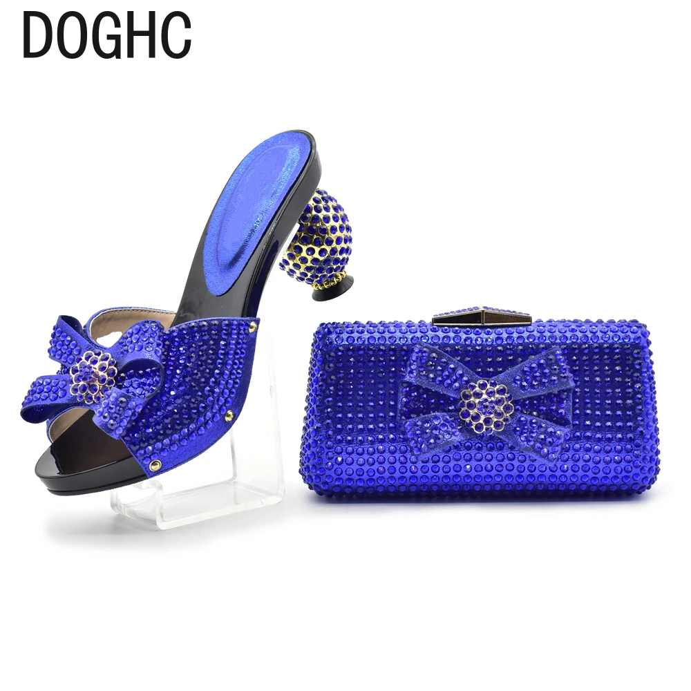 

Shoes and Bag Set African Sets 2024 Women Shoes and Bag Set In Italy Slip on Shoes for Women Elegant Itaian Women Party Pumps