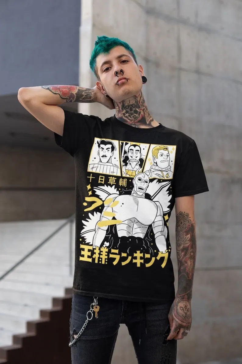 Ouken Ousama Ranking T-shirt Ranking Of Kings,Bojji Tshirt,Kage,Apeas,Hiling Shirt