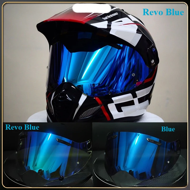 Helm Vizier voor Tour Cross3 TX3 XD4 Vizier Helm Meekleurende Lens Voorruit Helm Accessoires Revo Getinte Anti Fog