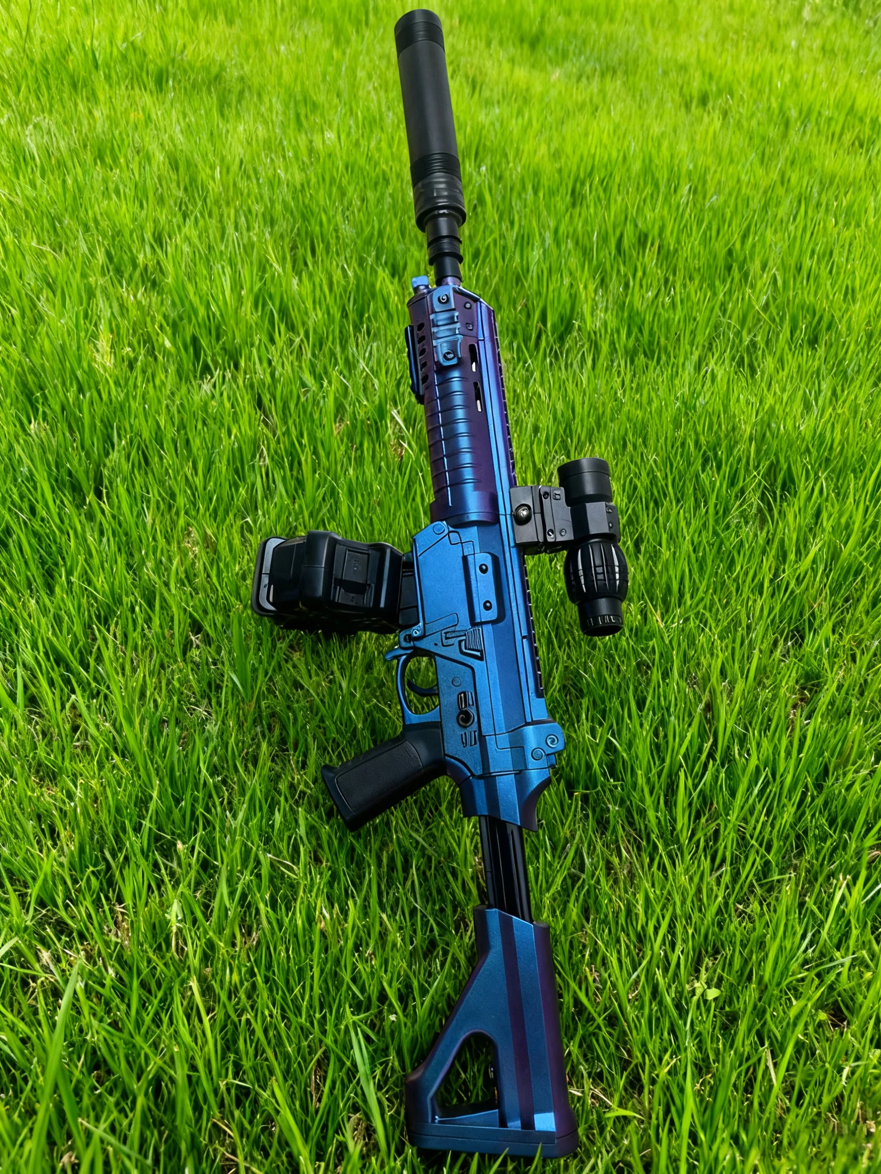 M416 7.4V Gel Blaster avec longue portée et entièrement automatique-pistolet Blaster à bille de Gel à puissance et Distance améliorées pour les jeux tactiques en plein air