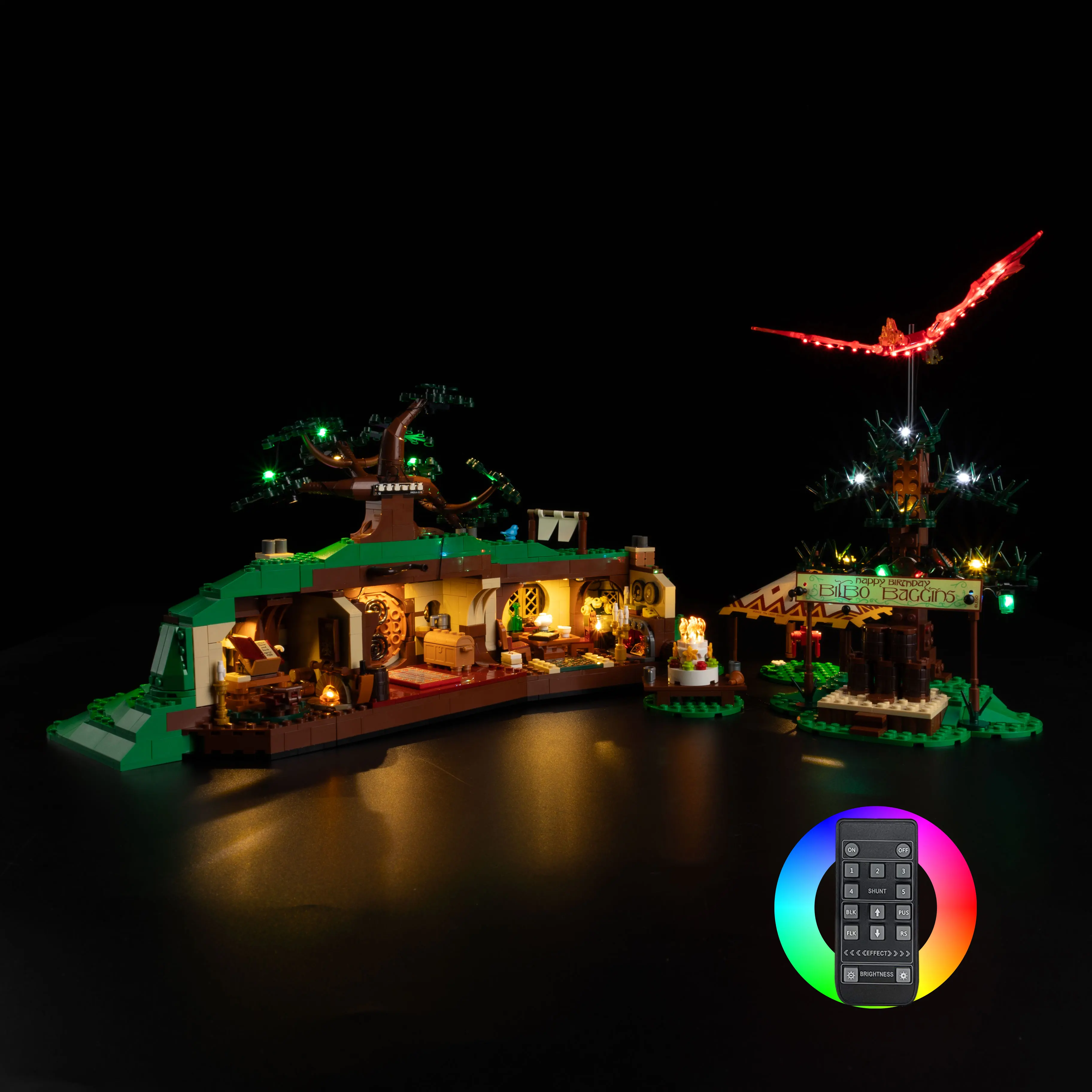 

LED Light Kit For The Lord of the Rings: The Shire 10354 Model DIY Toys Set Not Included Building Blocks