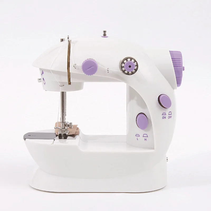 

Mini Household Sewing Machines Small Beginner's Electric Portable Sewing Machines Manual Operation Home Naaimachines JTS