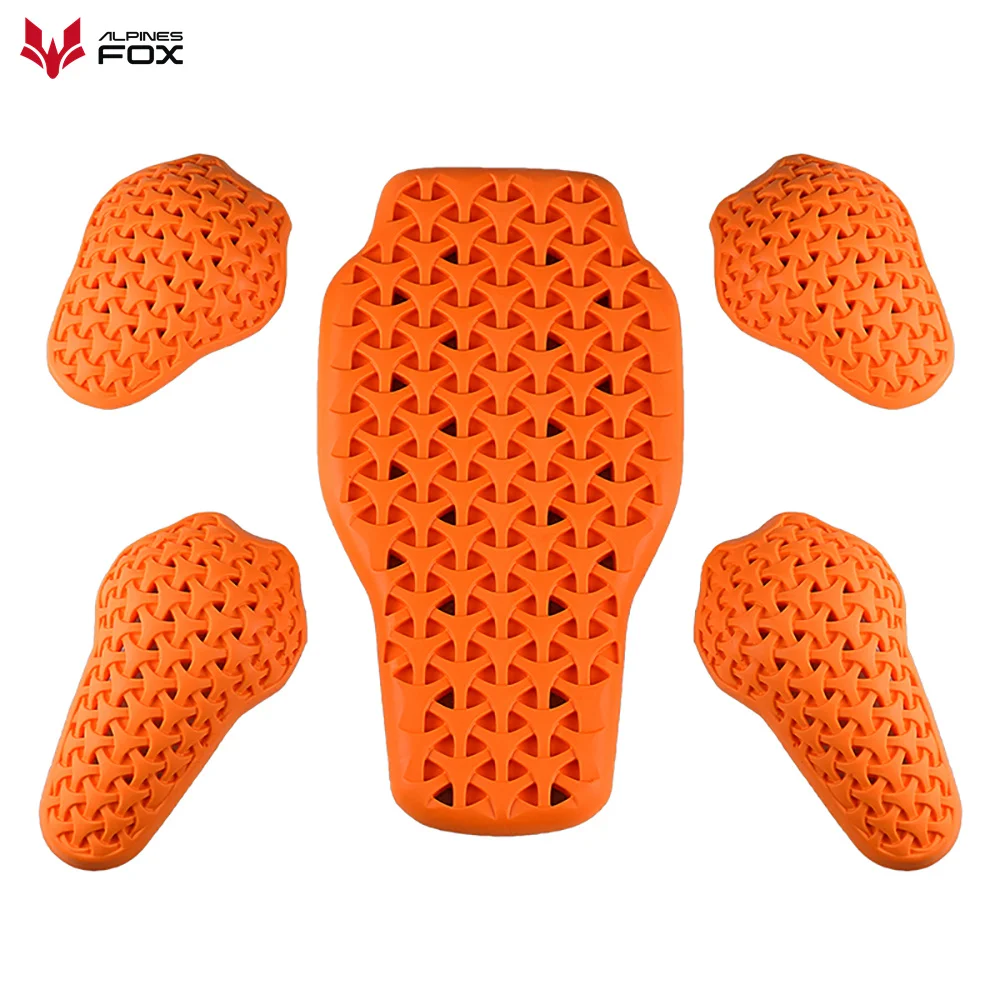 

Motorcycle Jacket Insert Protective Gear Motocross CE Protector Back Shoulder Elbow Knee High Elasticity Pads Biker Pants Armor