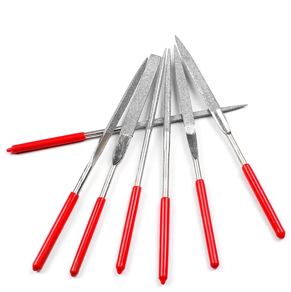 

3*140mm Diamond Mini Needle File Set Handy Tools Ceramic Crafts DIY Wood Rasp File Needle Jewelry Polishing Carving Diamond File