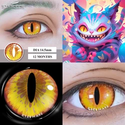 EYESHARE 1 Pair Colored Contact Lenses for Eyes Anime Lenses Beautiful Pupil Scarly Cosplay Contact Lenses Halloween Crazy Lens