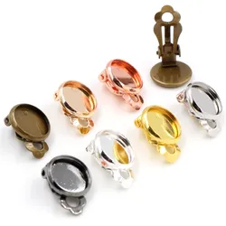 10mm 10 ๊ฐ/๋ชซ ๊ตฌ๋ฆฌ ์์ฌ ๊ท ํด๋ฆฝ 8 ์ ๋๊ธ, ๊ท๊ฑธ์ด ๊ณต๋ฐฑ/์๋ฃ, ๋ง๋ 10mm ์ ๋ฆฌ Cabochons, ๊ท๊ฑธ์ด ์ค์ 