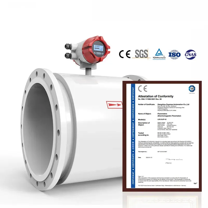 Factory Directly Food Grade Milk Electromagnetic Flowmeter Ce Flow Meter LDG-MIK-dc89