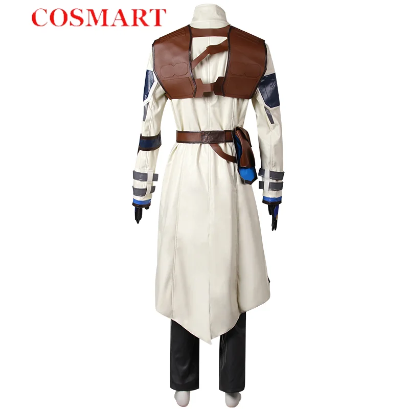 COSMART Valorant Cypher Security Guard Cosplay Costume Cos Game Anime Party Uniform Hallowen Play Role Clothes Clothing