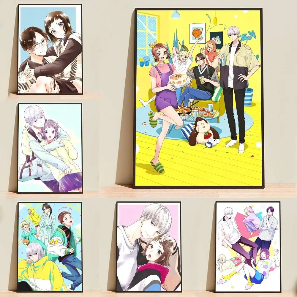 Manga Sorry About My Little Brothers(2) Poster High Quality Dorm Living Room Aesthetic Wall Decoration Painting Stickers Gift