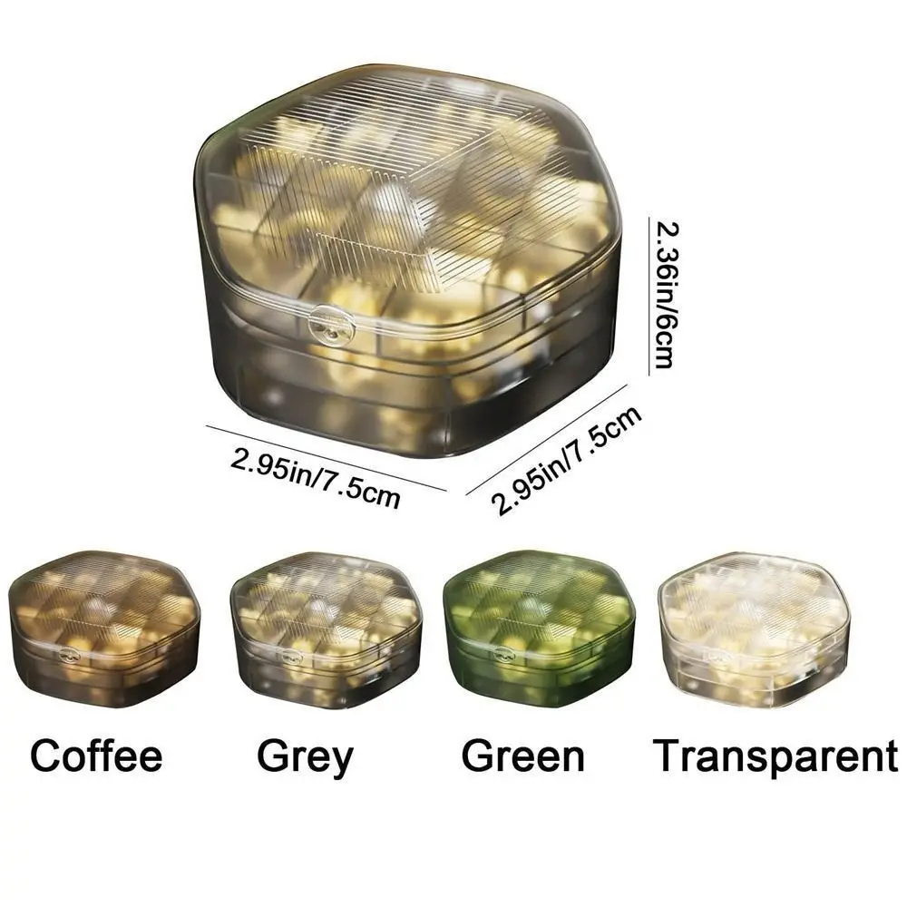 Fashion Plastic Jewelry Storage Box Transparent Large-Capacity Jewelry Display Case Portable 3 Layers Storage Organizer Wedding