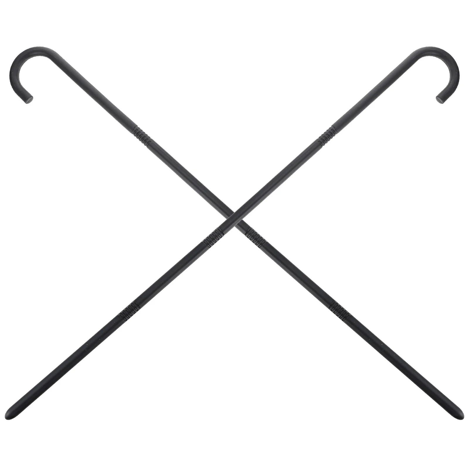 2 قطعة عصا للمشي خفيفة الوزن قصب مسرحي لجميع القديسين كرنفال أداء حفلة الدعائم تأثيري عصا خدعة