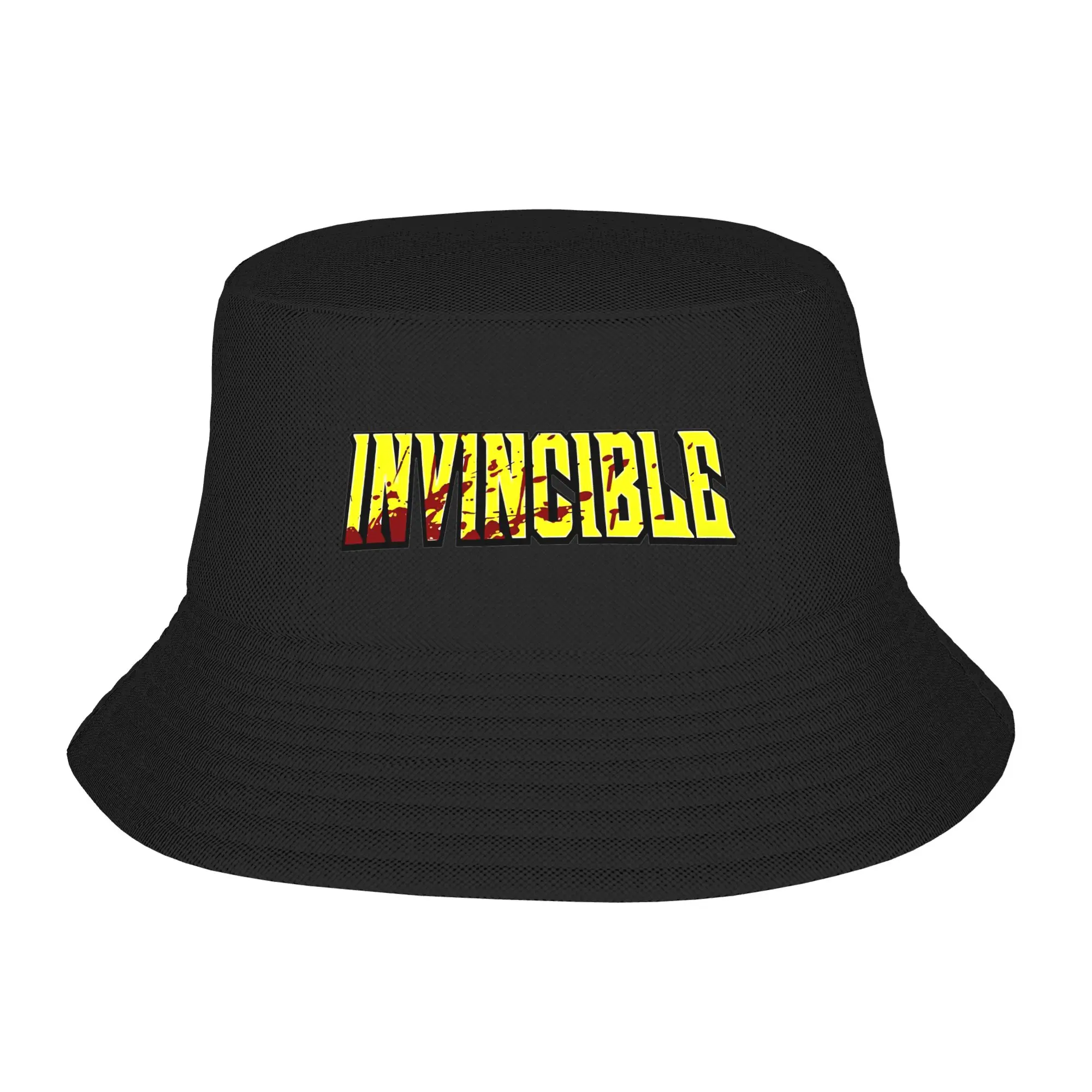 Stylish Invincible - Blood Stained Bucket Hat Women Lightweight Comic Heroes Viltrim Fishing Hats Travel Headwear Panama Hat