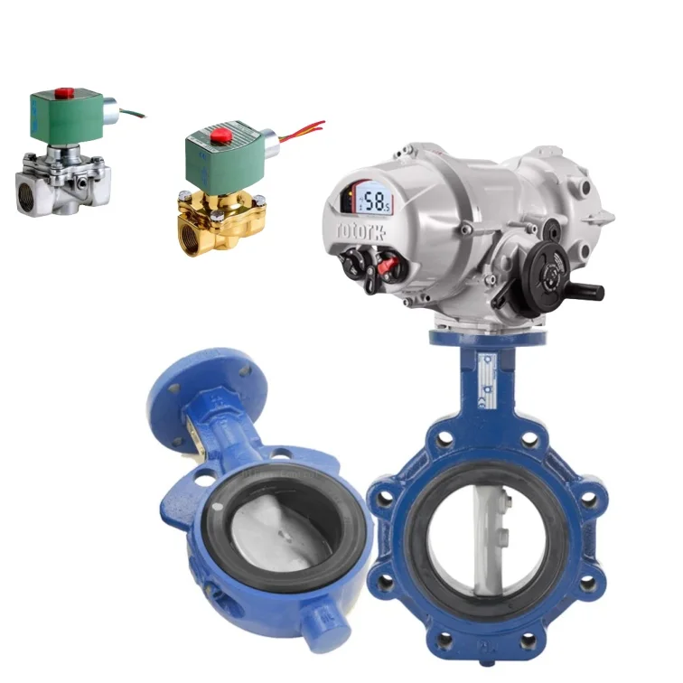 

High Quality Rotork/AUMA Electric Actuator with Keystone F990 New ASCO Butterfly Valve Parts