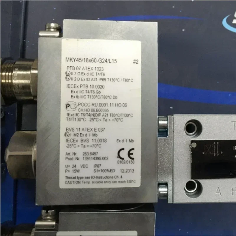 

Продаются как горячие пирожки. Катушки электромагнитных клапанов высокого качества MKY45/18x60-G24/L15. # 2