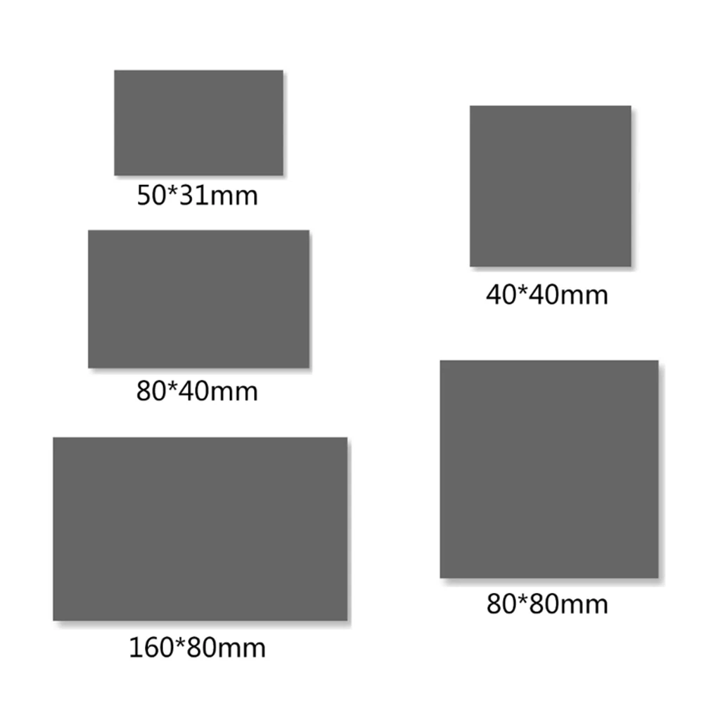 For Honeywell PTM7950 Thermal Conductive Pad Replacement CPU Thermal Conductive Paste Pad Patch Lightweight for Laptop GPU CPU