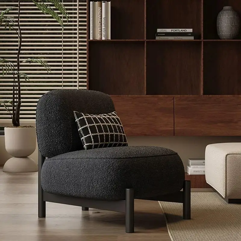 مصغرة الراحة كراسي غرفة المعيشة راحة واحدة الجناح الخلفي كراسي غرفة المعيشة الحديثة الفاخرة مريحة Sillones Modernos أثاث المنزل