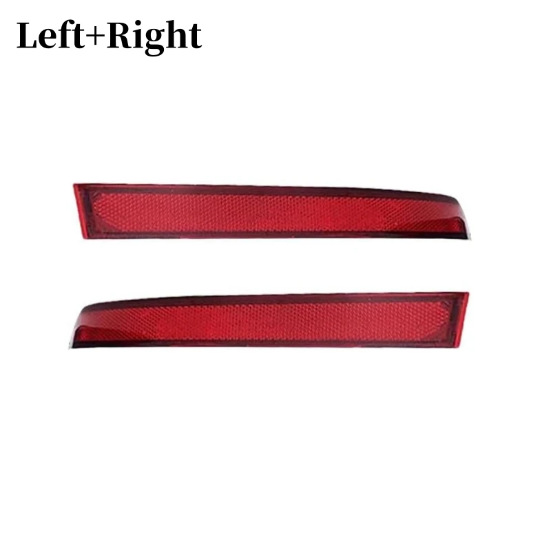 1/2Pcs Left Right Car Red Rear Bumper Reflector for Volkswagen Touran 2006-2010 1T0945106A