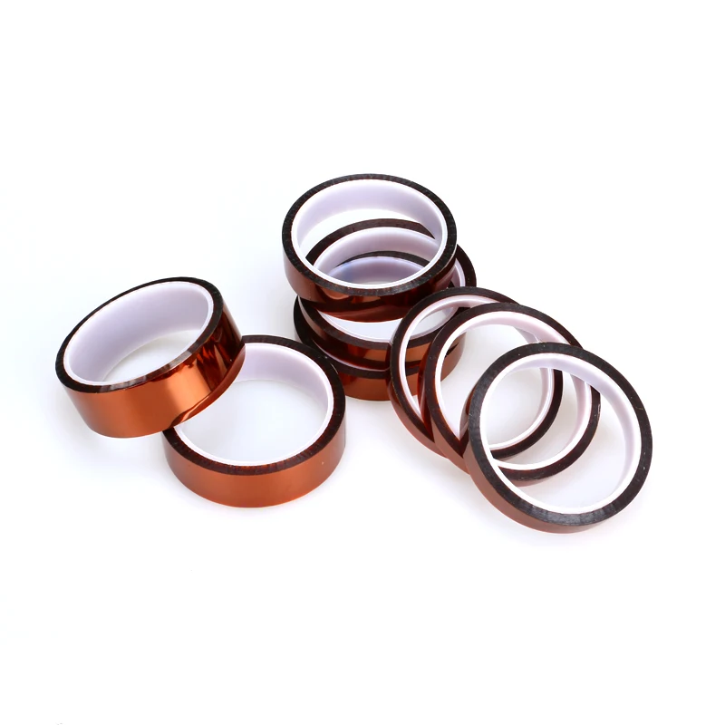 1 Buah Pita BGA Panas Isolasi Termal Polimida Isolasi Suhu Tinggi Pita Perekat 3D Papan Cetak Melindungi