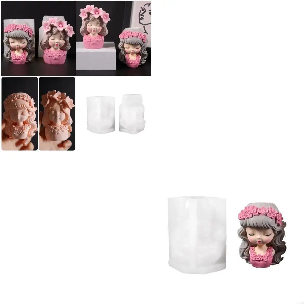 

Уникальный литой канифольный эластомер, подчеркивающий девушку с цветами для ювелирных изделий культиваторов