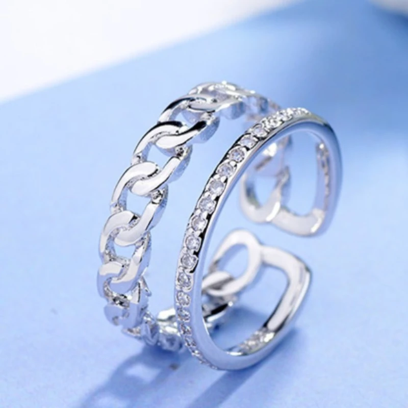 

Кольцо из стерлингового серебра 925 пробы с муассанитом, роскошные свадебные украшения, обручальное кольцо, модные вечерние подарки, кольцо для женщин, высокое качество